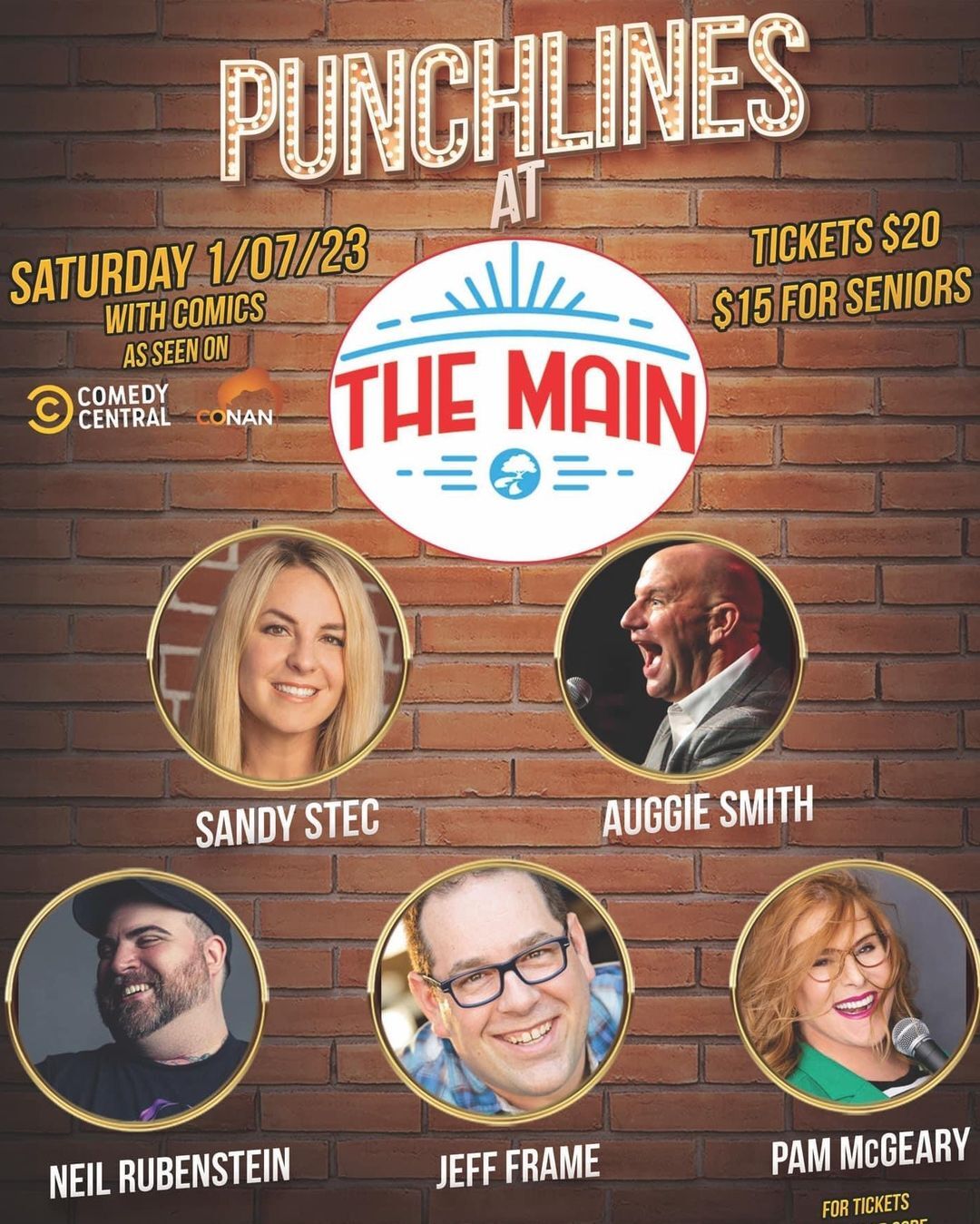 PUNCHLINES at The MAIN