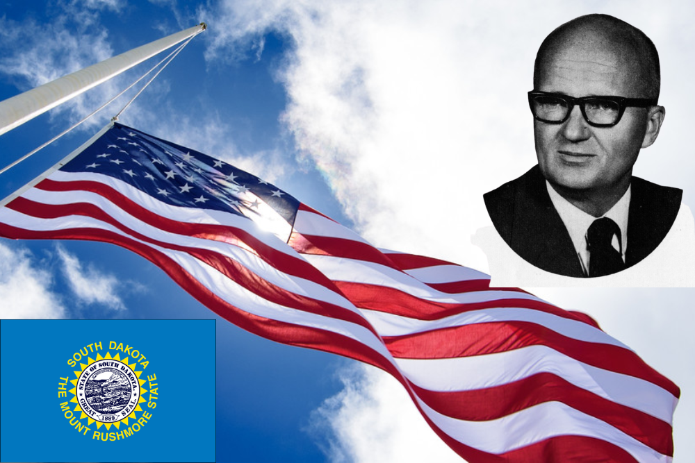 Flags at Half-Staff at State Capitol in Honor of Former State Attorney General Gordon Mydland Flags at Half-Staff at State Capitol in Honor of Former State Attorney General Gordon Mydland