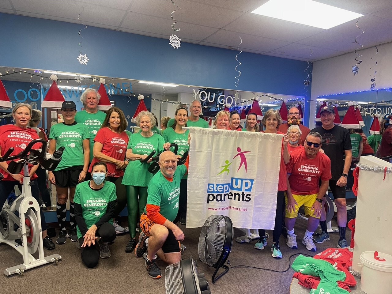 Step Up Parents raises ,750 at 11th Annual Spinning Generosity!