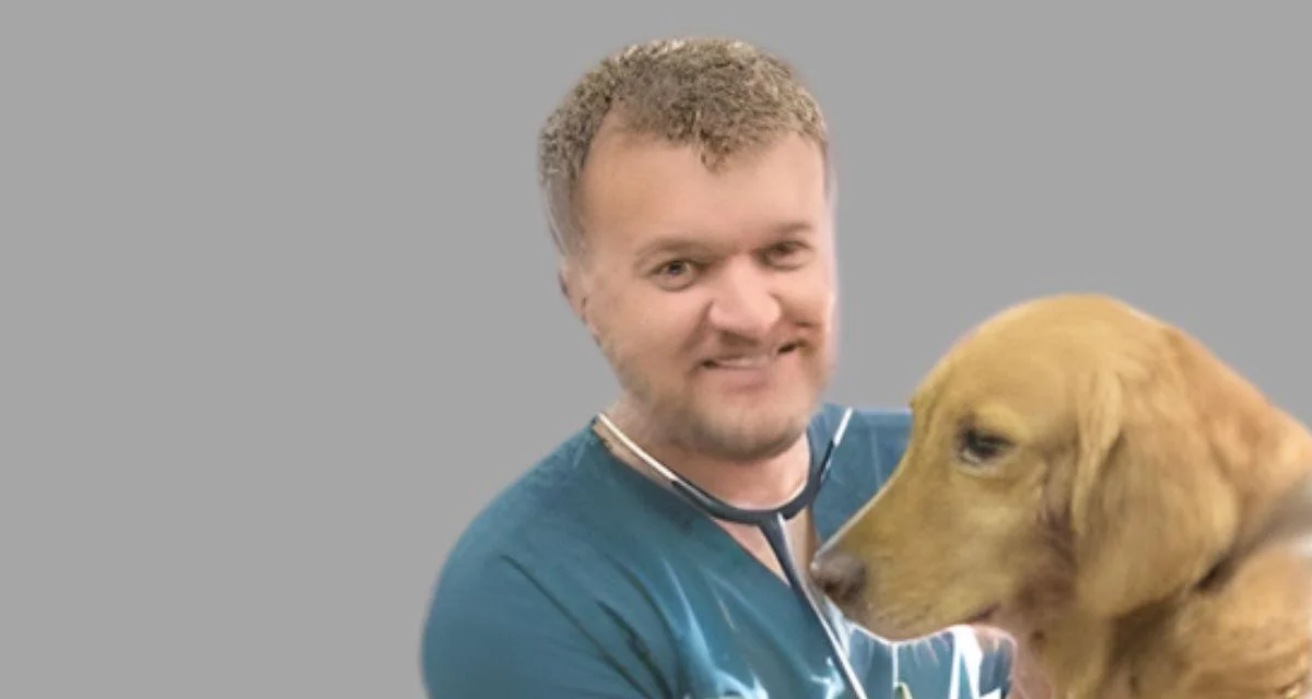 Dr. Ryan James, DVM, veterinarian and owner of Florence Animal Hospital,