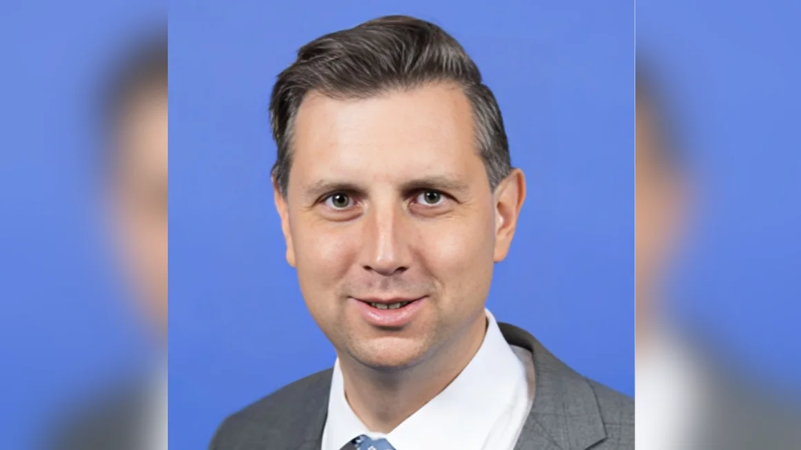 U.S. Rep. Seth Magaziner representing Rhode Island's 2nd Congressional District - Official U.S. House headshot