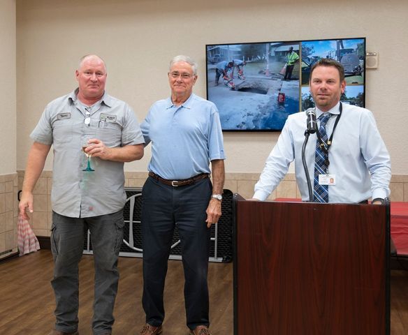 Congratulations to the following City of Wildwood employees