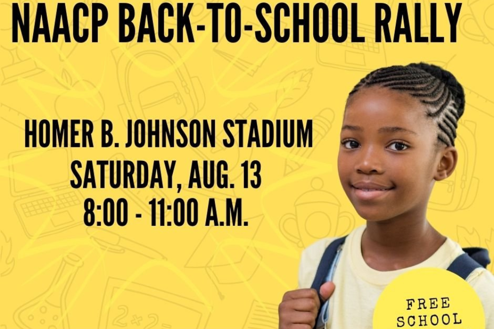 19th-annual NAACP Back-to-School Rally on August 13 19th-annual NAACP Back-to-School Rally on August 13