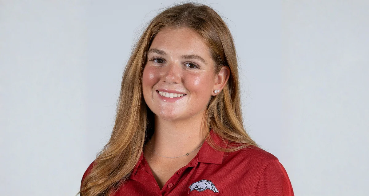 Arkansas women’s golf two shots behind leaders after first round at SEC Championship