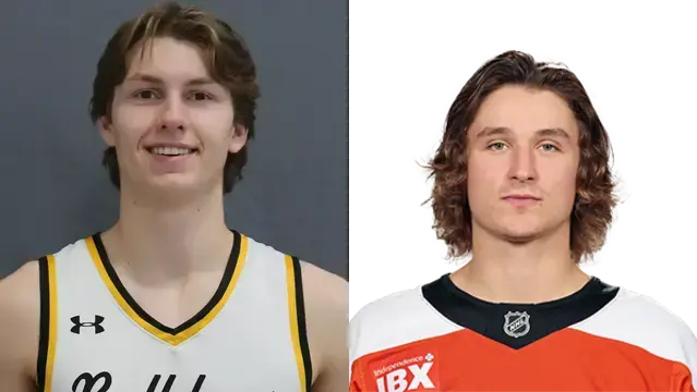 Ben Murphy and Trevor Zegras