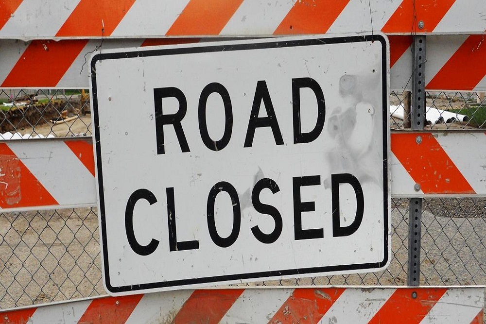 Temporary Lane Closure