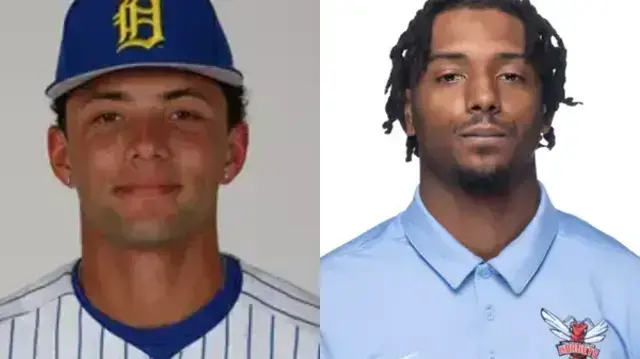 Which former North New Castle News area high school standouts will be in action on Sunday, May 11?