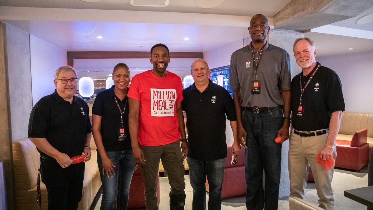 Atlanta Hawks, State Farm pack more than 1 million meals for charity