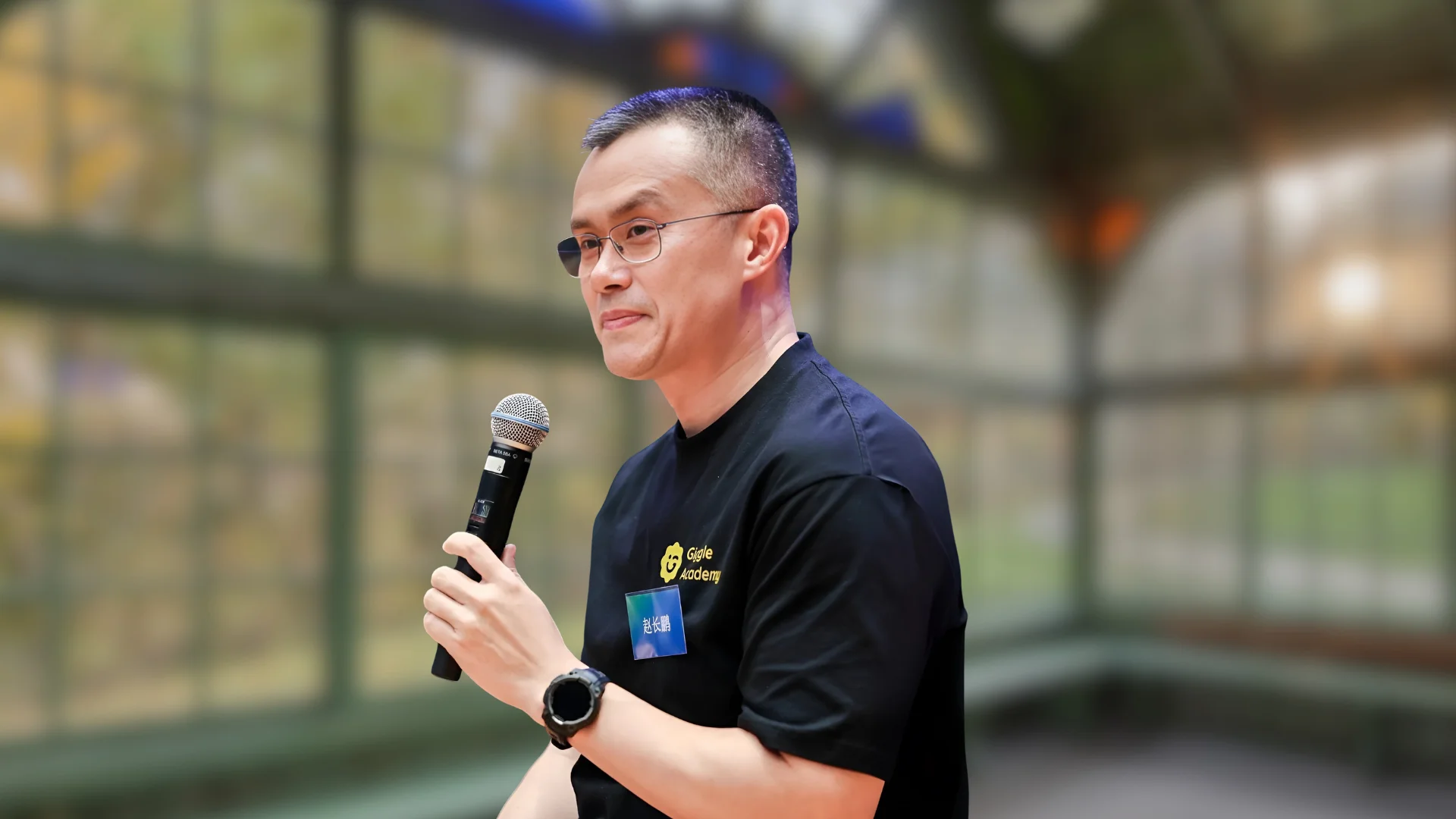 Changpeng Zhao, Founder for Binance - X