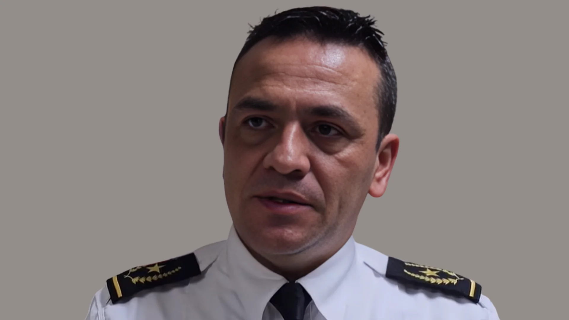 Martín Sánchez Agüero Subdirector of the Traffic Police