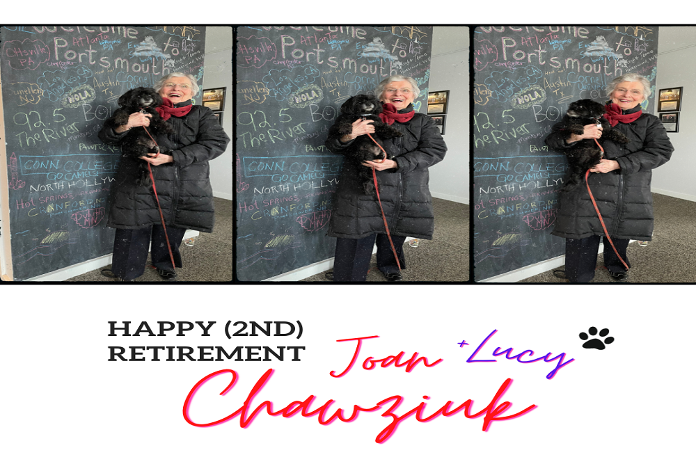 Happy (second) retirement to a true gem: Joan Chawziuk