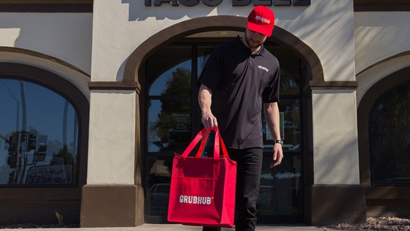 Grubhub driver out to make a delivery - Grubhub.com Grubhub driver out to make a delivery - Grubhub.com