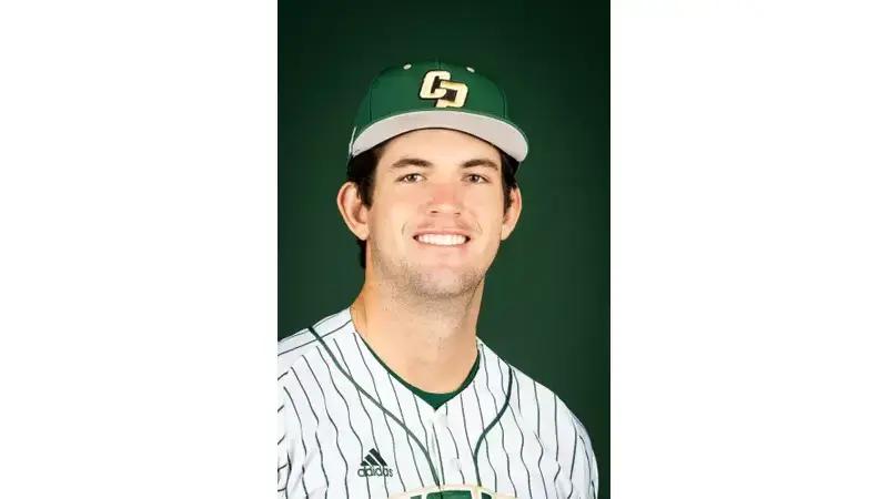 Griffin Naess, former Laguna Beach High School baseball player will compete with his collegiate team for the NCAA Division I Baseball Championship