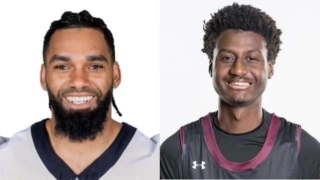 Chris Olave and Justice Ahiafor