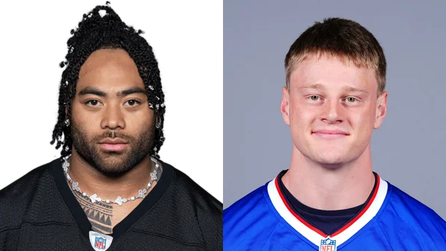 Jaylen Warren and Jackson Hawes Jaylen Warren and Jackson Hawes