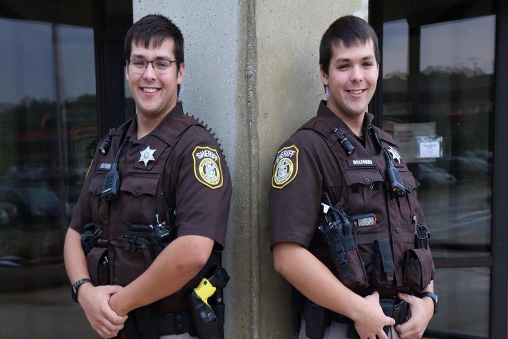 Double Duty: Brothers’ Identical Success Starts at Academy, Leads to Sheriff’s Department