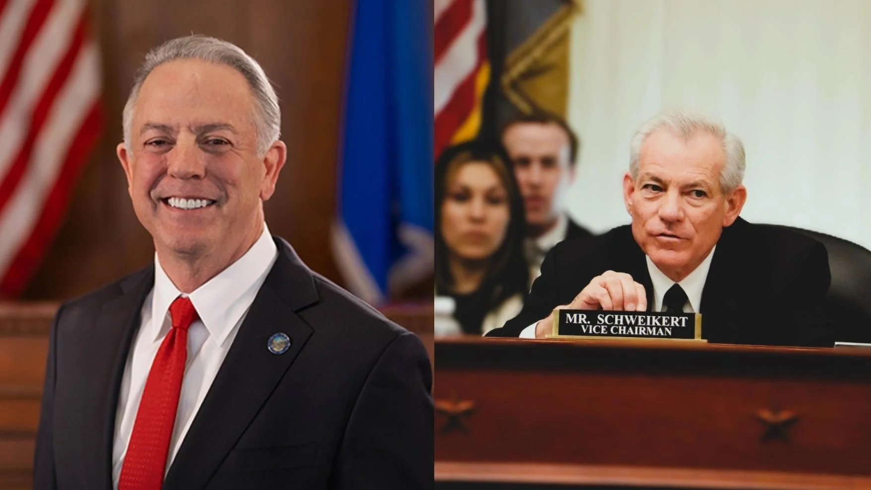 U.S. Representative JEC Chairman David Schweikert (right), and Nevada Governor Joe Lombardo (left) - https://gov.nv.gov/ U.S. Representative JEC Chairman David Schweikert (right), and Nevada Governor Joe Lombardo (left) - https://gov.nv.gov/