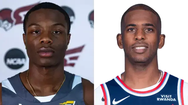 Daishaun Handy and Chris Paul Daishaun Handy and Chris Paul