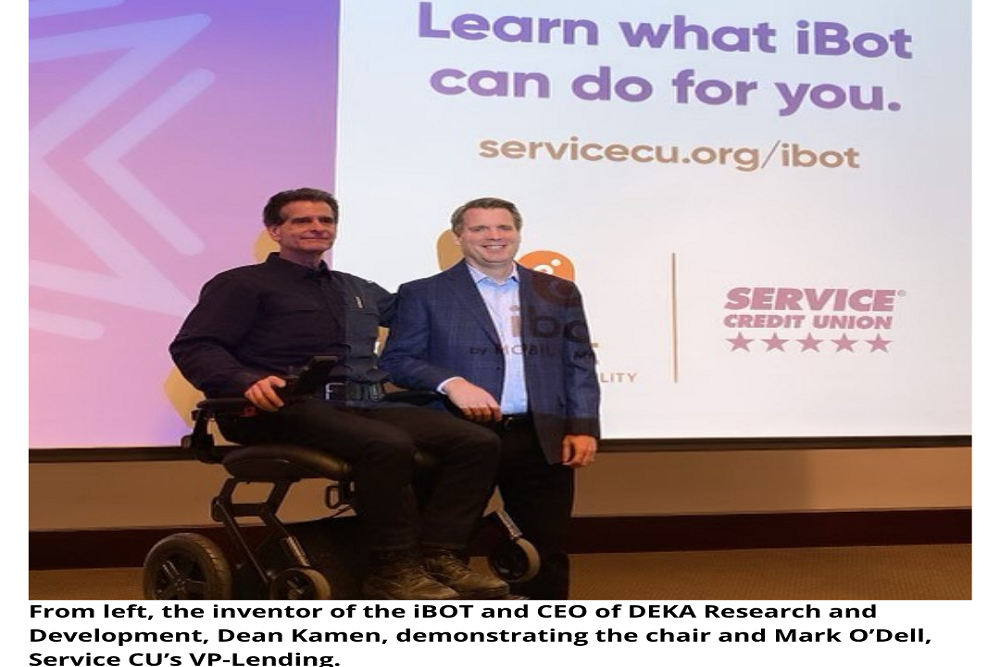 The Chamber Collaborative of Greater Portsmouth: Service CU Launches iBOT Loan to Make Mobility More Accessible The Chamber Collaborative of Greater Portsmouth: Service CU Launches iBOT Loan to Make Mobility More Accessible