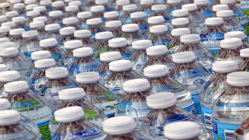 A bottled water drive by the Knights of Columbus collected 55 cases for senior citizens. A bottled water drive by the Knights of Columbus collected 55 cases for senior citizens.