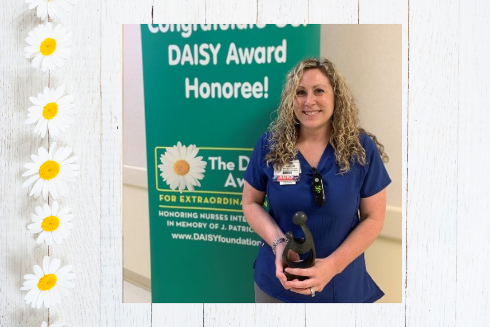Amber Clark-Van Ryswyk Receives Quarterly DAISY Award Amber Clark-Van Ryswyk Receives Quarterly DAISY Award