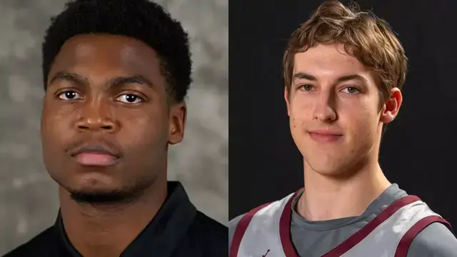 Romari Robinson and Julian Dupertuis