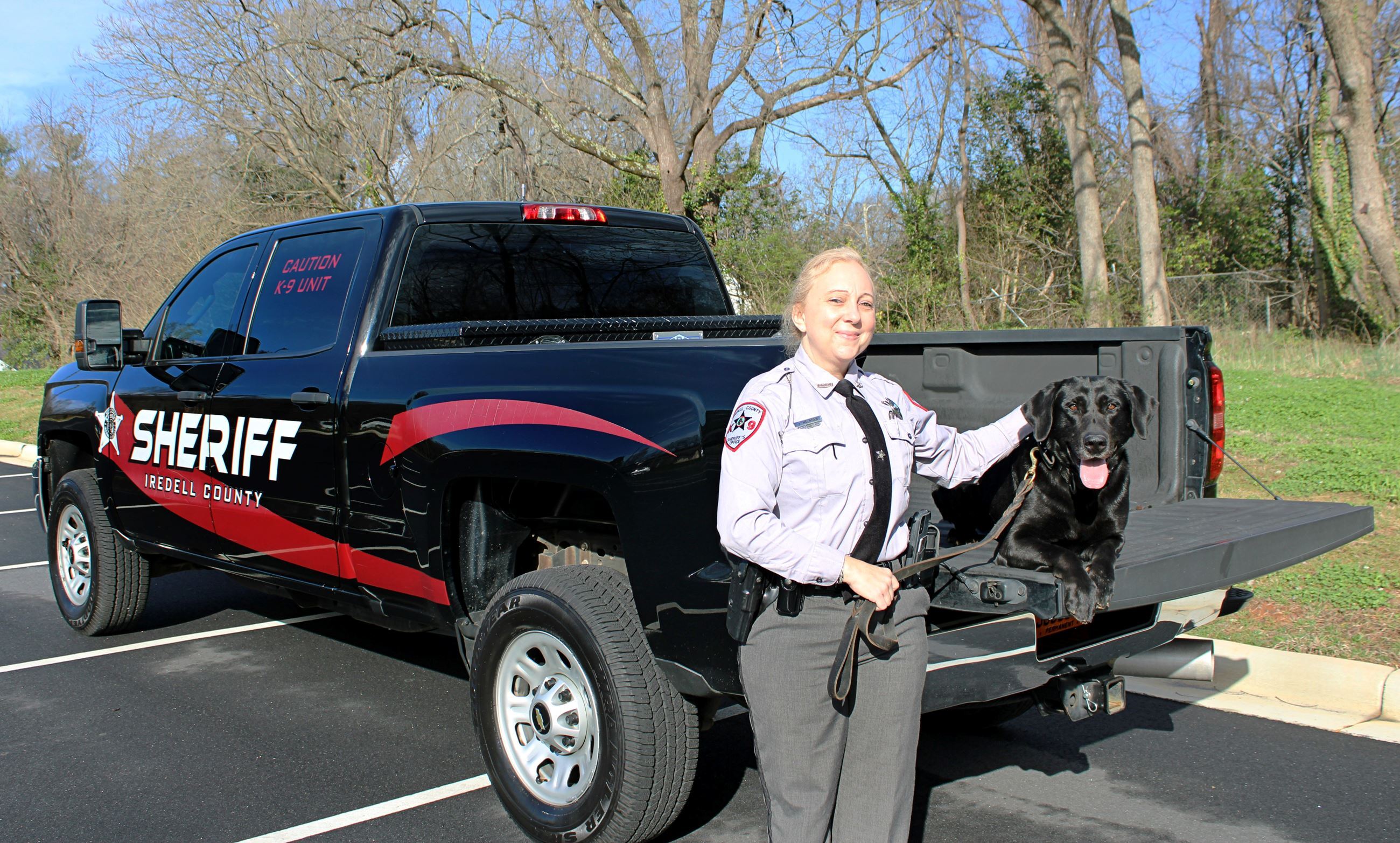 COUNTY OF IREDELL: Deputy Jaime Welborn Promoted to Youth Program Education Deputy and Canine Handler with the Iredell