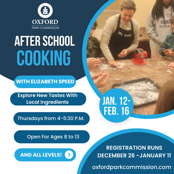 Oxford Park Commission – After School Cooking