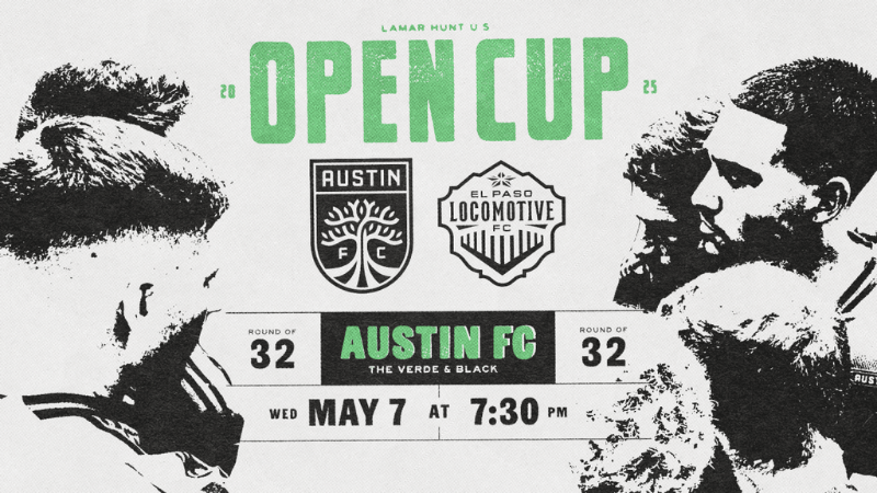 Austin FC to host El Paso Locomotive in U.S. Open Cup