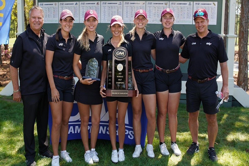 CHARLESTON EARNS SPOT IN TALLAHASSEE REGIONAL FOR 2022 NCAA WOMEN’S GOLF CHAMPIONSHIP CHARLESTON EARNS SPOT IN TALLAHASSEE REGIONAL FOR 2022 NCAA WOMEN’S GOLF CHAMPIONSHIP