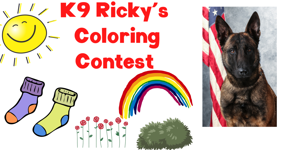 K9 Ricky’s Coloring Contest!