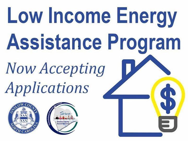 COUNTY OF ONSLOW: Accepting Applications For Low Income Energy Assistance Program