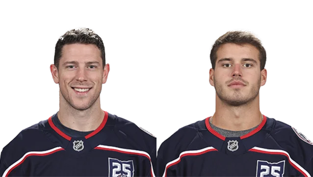 Charlie Coyle and Cole Sillinger - 