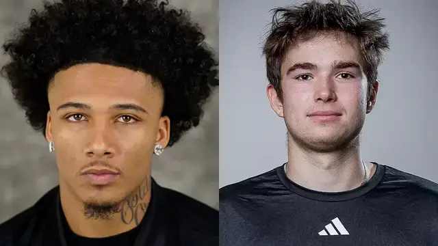 Mikey Williams and Nicky Clotfelter
