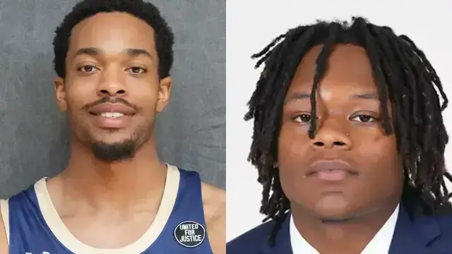 Justin Amadi and Knai Cook