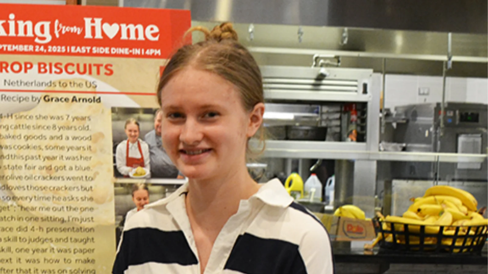 Grace Arnold, a first-year marine science student at Stony Brook University Grace Arnold, a first-year marine science student at Stony Brook University