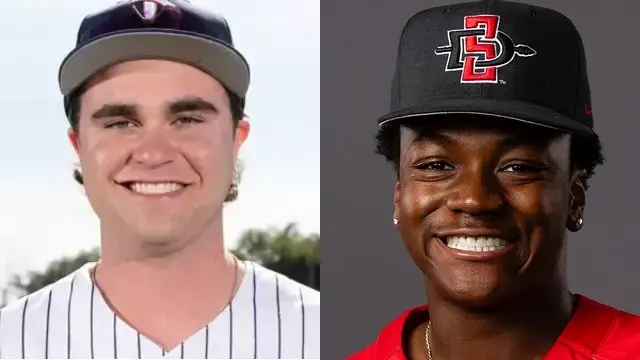 Which former East Ventura News area high school standouts will be in action on Monday, April 21?