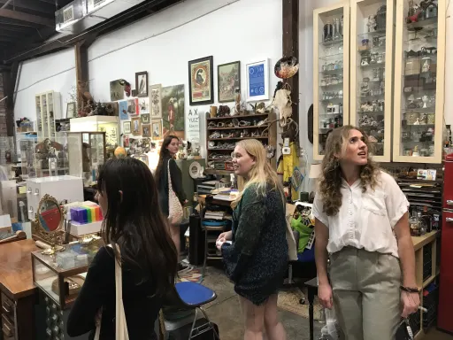 Upper School Students Explore Local Art Scene