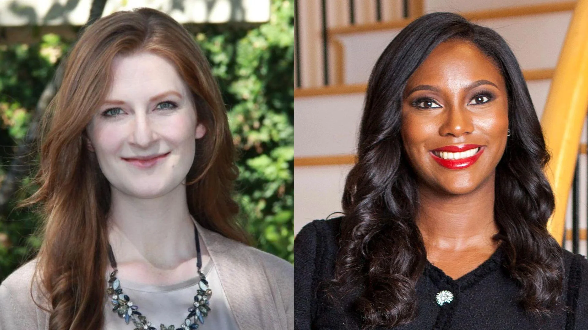 Carmen Bergman, Senior Advisor of Greater Georgia Action (L), Miracle Rankin, Candidate for Georgia's Supreme Court (R)