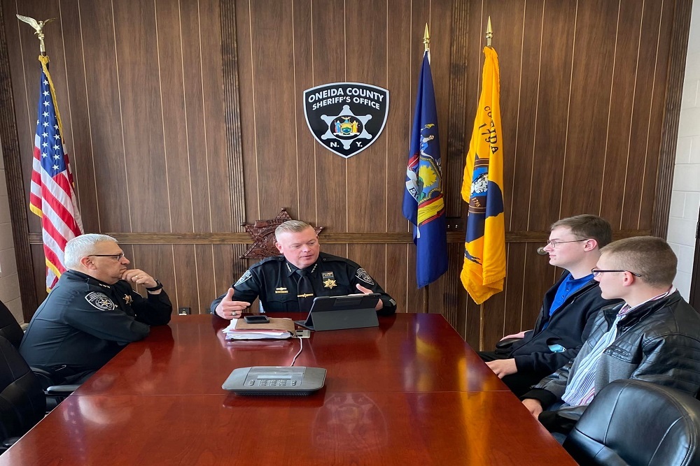 The Oneida County Sheriff’s Office Welcomed the Newest Members of the Patrol, and Corrections Divisions The Oneida County Sheriff’s Office Welcomed the Newest Members of the Patrol, and Corrections Divisions