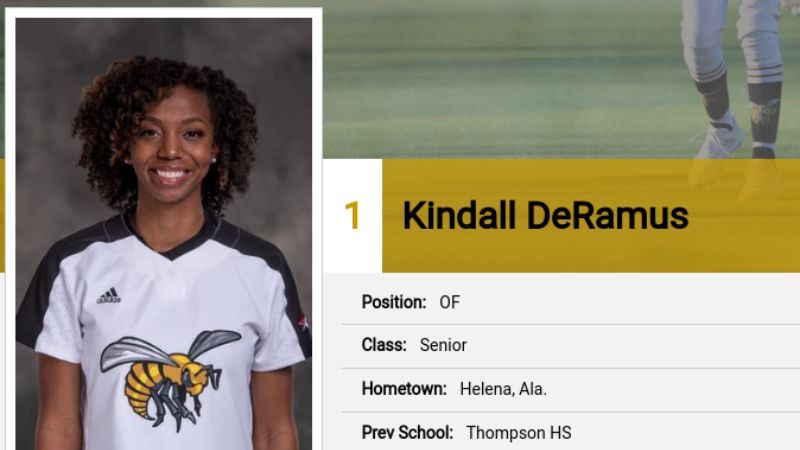 Kindall DeRamus-Alabama State Lady Hornets