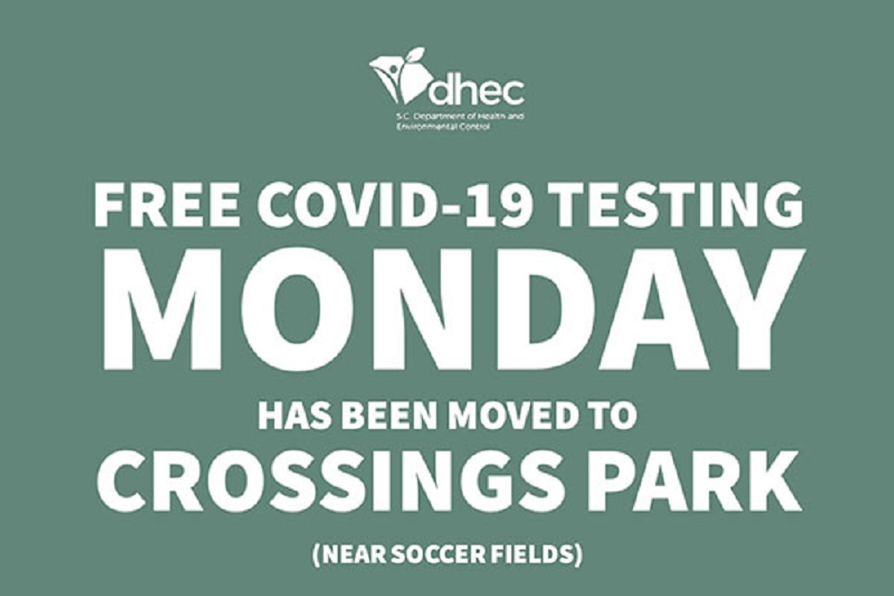 Town of Hilton Head Island: SC DHEC COVID-19 Testing on Hilton Head Island Moved to Crossings Park Town of Hilton Head Island: SC DHEC COVID-19 Testing on Hilton Head Island Moved to Crossings Park