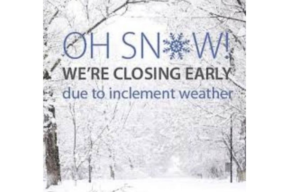 Wibaux Montana Chamber of Commerce Closing Early Due to Inclement Weather