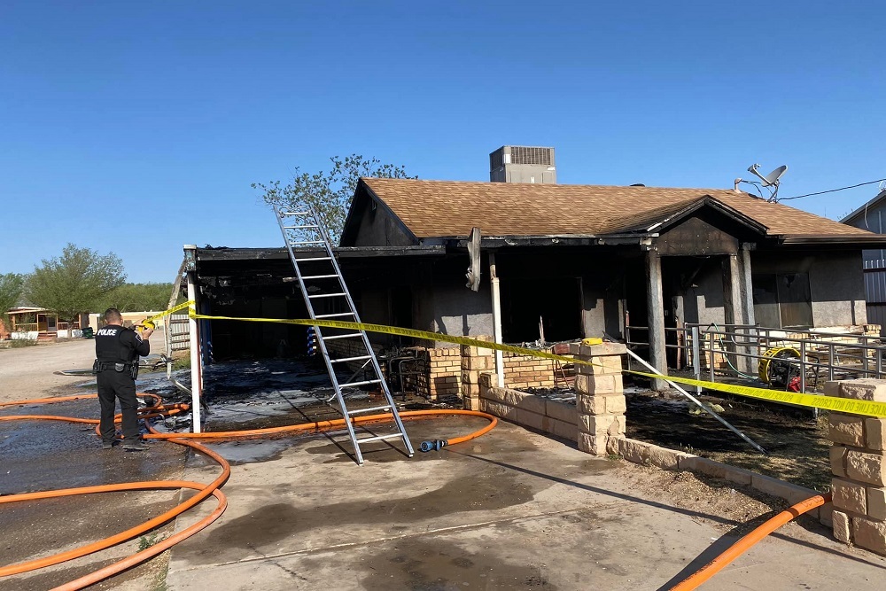 Structure Fire in Dexter