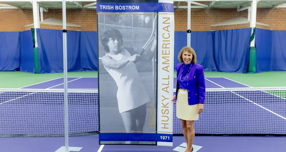 Trish Bostrom, Washington Huskies Women's Tennis Trish Bostrom, Washington Huskies Women's Tennis