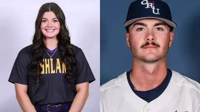 Kendall Rudd and Cooper Kelly