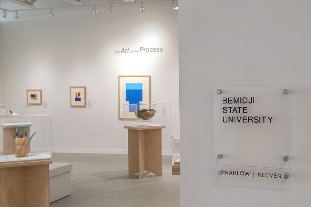 Bemidji State University: BSU’s Harlow Kleven Exhibit Demonstrates the Process of Making Art
