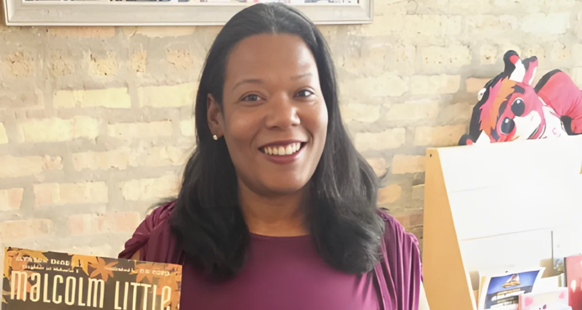 Chez Smith, who started the Brilliant Brown Boys Book Club in 2020
