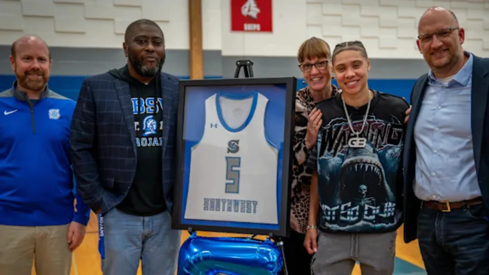 Green Bay Southwest High School retires Natisha Hiedeman’s jersey