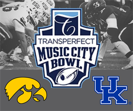 Music City Bowl 2022 – Iowa vs Kentucky on Dec 31